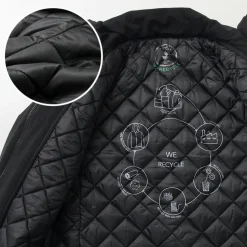 SAVE THE DUCK / Helmut Recycled Synthetic Down Chester Coat
