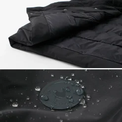 SAVE THE DUCK / Phyllis Synthetic Down Hooded Middle Jacket