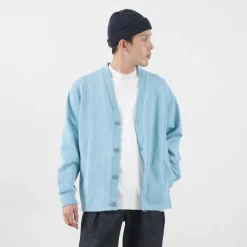 SI / Moss Stitch Pigment Cardigan