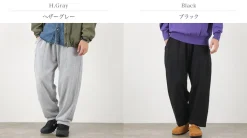 SLOW HANDS / Cotton Fleece Moroccan Pants