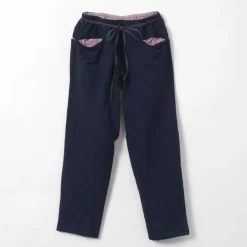 SLOW HANDS / Denim Stretch Pile Wandering Pants