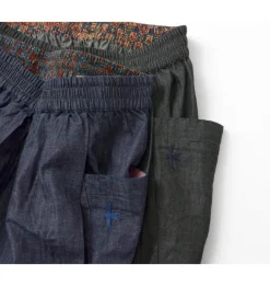 SLOW HANDS / Light Denim Beach Pants