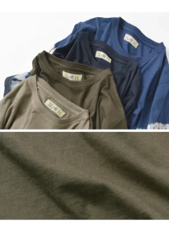 SLOW HANDS / Tie-Dye Sleeve T-Shirt