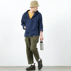 SLOW HANDS / Triple gauze Mexican parka
