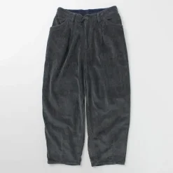 SLOW HANDS / Wide Corduroy Poofy Tuck Pants