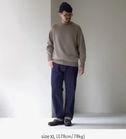 SOGLIA / Weaners Seamless Merino Wool Crew Neck Sweater