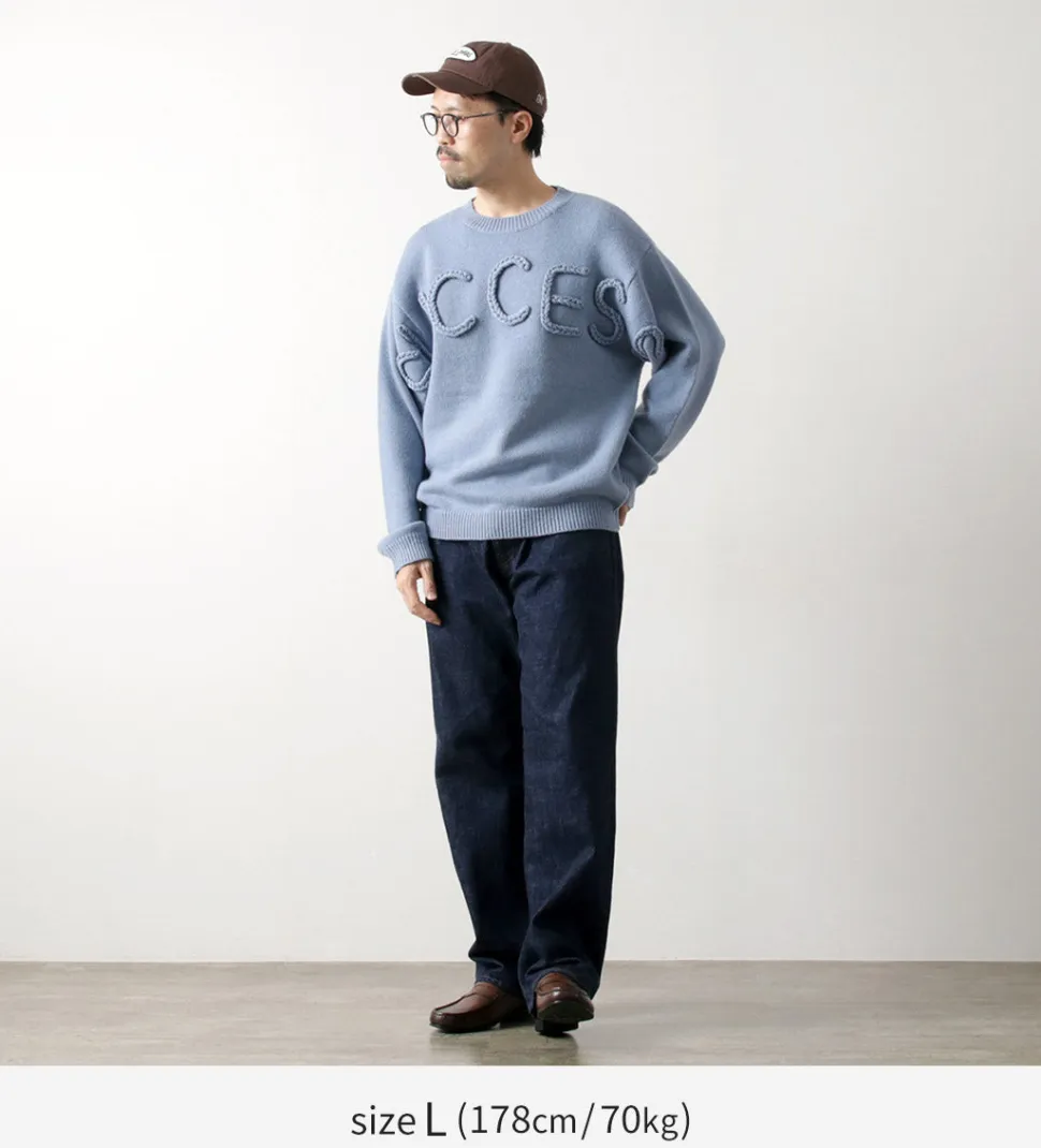 SON OF THE CHEESE / Success Crew Neck Sweater