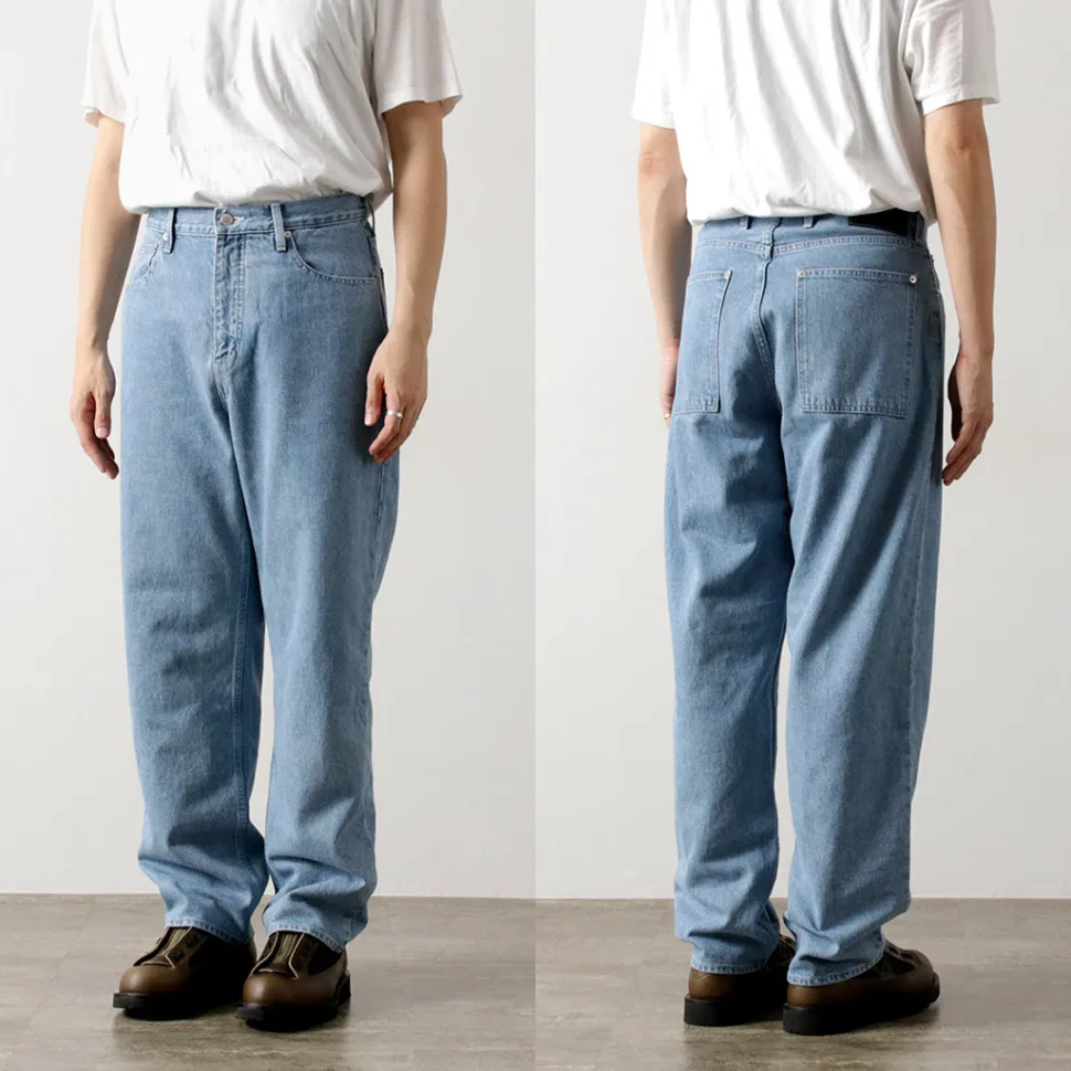 SON OF THE CHEESE / Washed Denim 5 Pocket