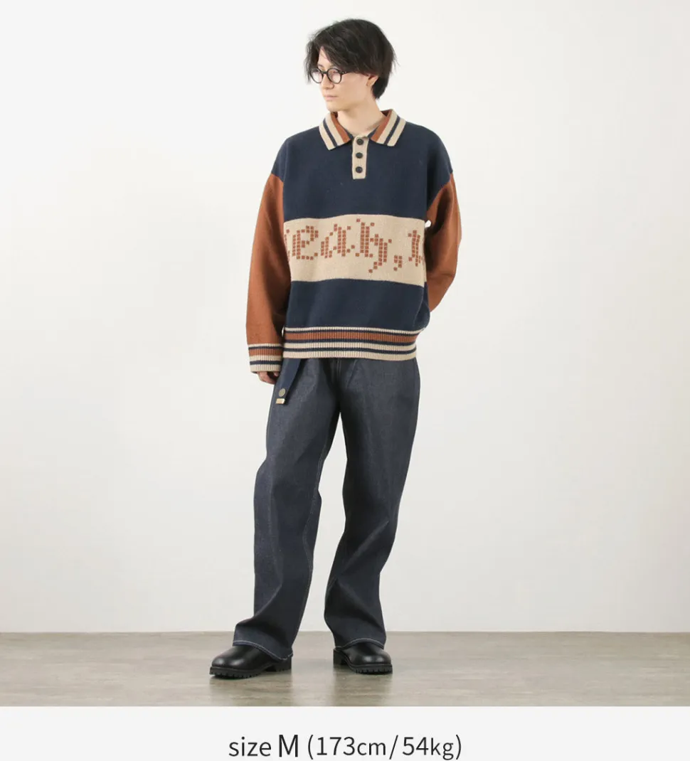 SON OF THE CHEESE / Wide Denim 5 Pocket Pants