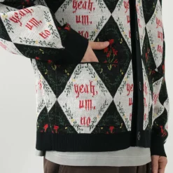 SON OF THE CHEESE / Yeah um no knit cardigan