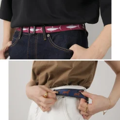 THOMAS BATES / Printed Slider Belt