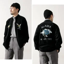 THRIFTY LOOK / Reversible Souvenir Alaska Jacket