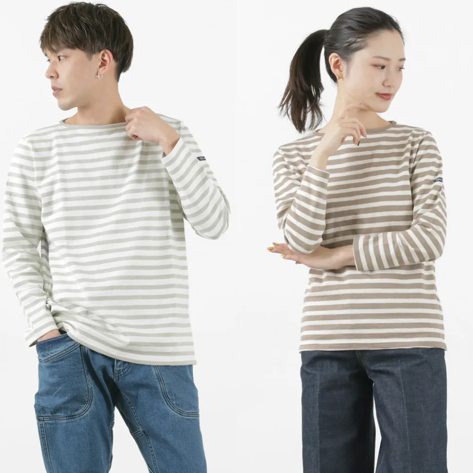 TIEASY / HDCS Boatneck Striped Basque Shirt