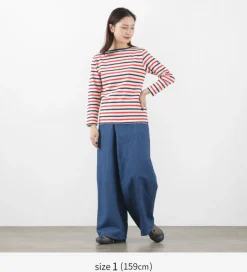 TIEASY / HDCS Boatneck Striped Basque Shirt