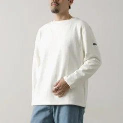 TIEASY / HDCS Sweatshirt Boat Neck Basque Shirt