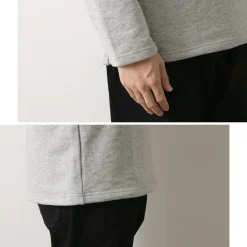 TIEASY / HDCS Sweatshirt Boat Neck Basque Shirt