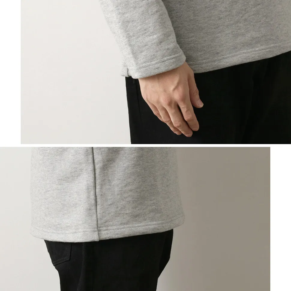 TIEASY / HDCS Sweatshirt Boat Neck Basque Shirt