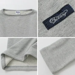 TIEASY / HDCS Sweatshirt Boat Neck Basque Shirt