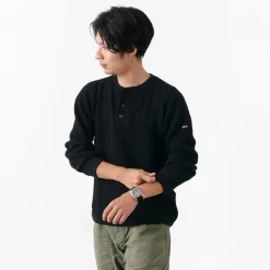 TIEASY / Super Thermal Henry Neck T-Shirt