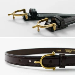TORY LEATHER / Equestrian inspired belt
