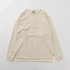 TOWN TOPIC / Ankle Henley L/S Tee