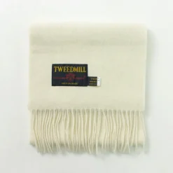 TWEED MILL / Lamb Wool Scarf Solid