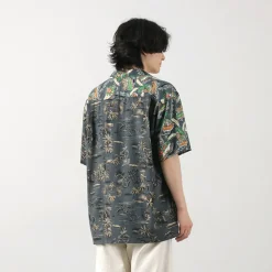 TWO PALMS / Hawaiian Shirt Crazy Golden Vintage x Friendly Isle