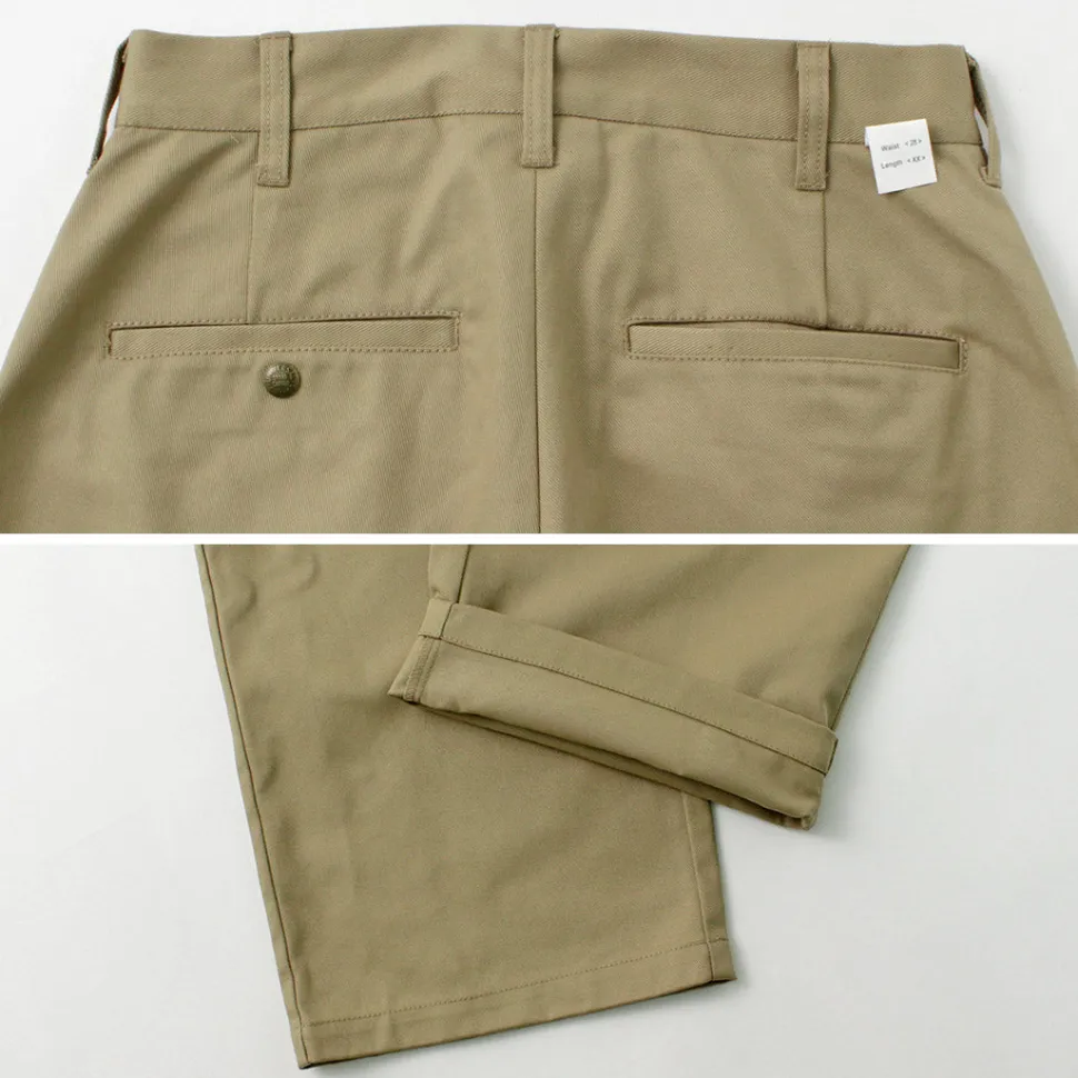 UNIVERSAL OVERALL / Heritage T/C Volume Trousers STONE CARVERE