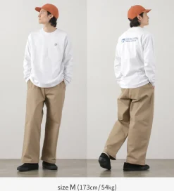 UNIVERSAL OVERALL / Postman Logo Long Sleeve Tee
