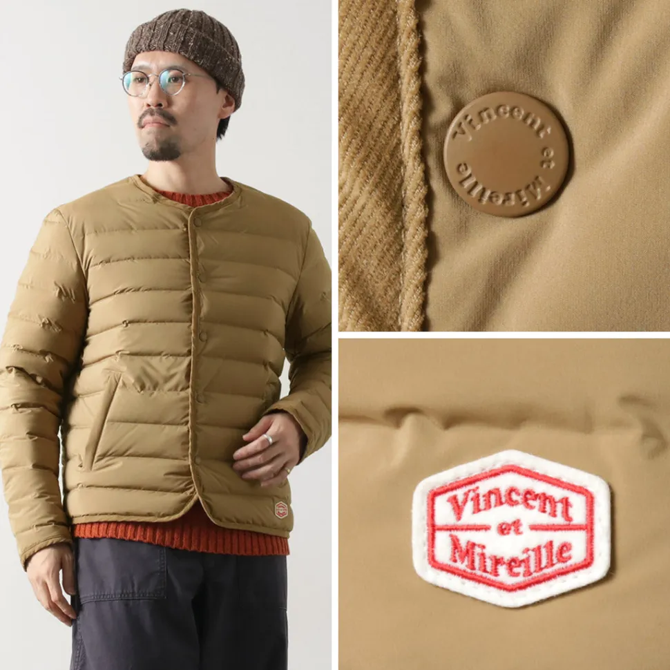 VINCENT ET MIREILLE / Stitchless Down Cardigan