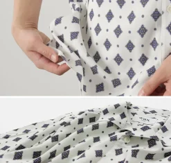 WAX LONDON / Didcot Short Sleeve Shirt Ditsy Tile