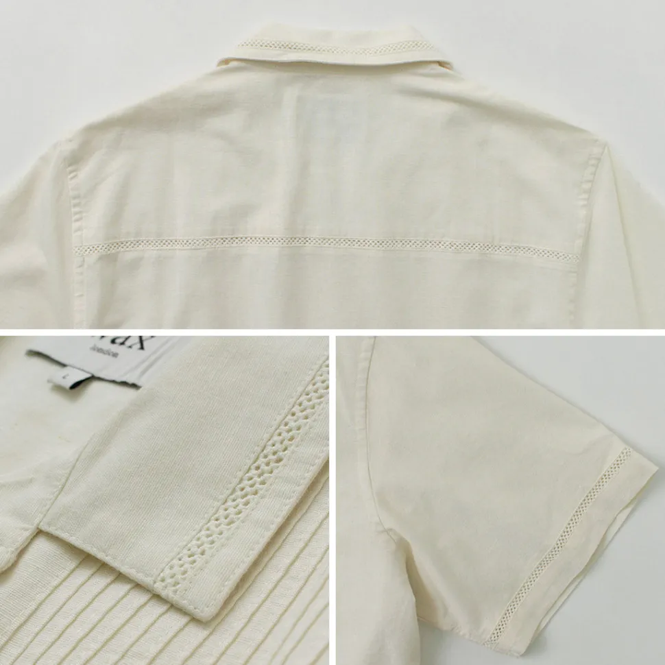 WAX LONDON / Newton Pintuck shirt