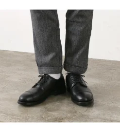 WHEELROBE / Punched Cap Toe Derby Shoes
