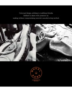 WHEELROBE / Punched Cap Toe Derby Shoes