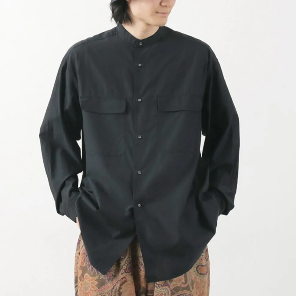 WHITE MOUNTAINEERING / Band Collar Shirt
