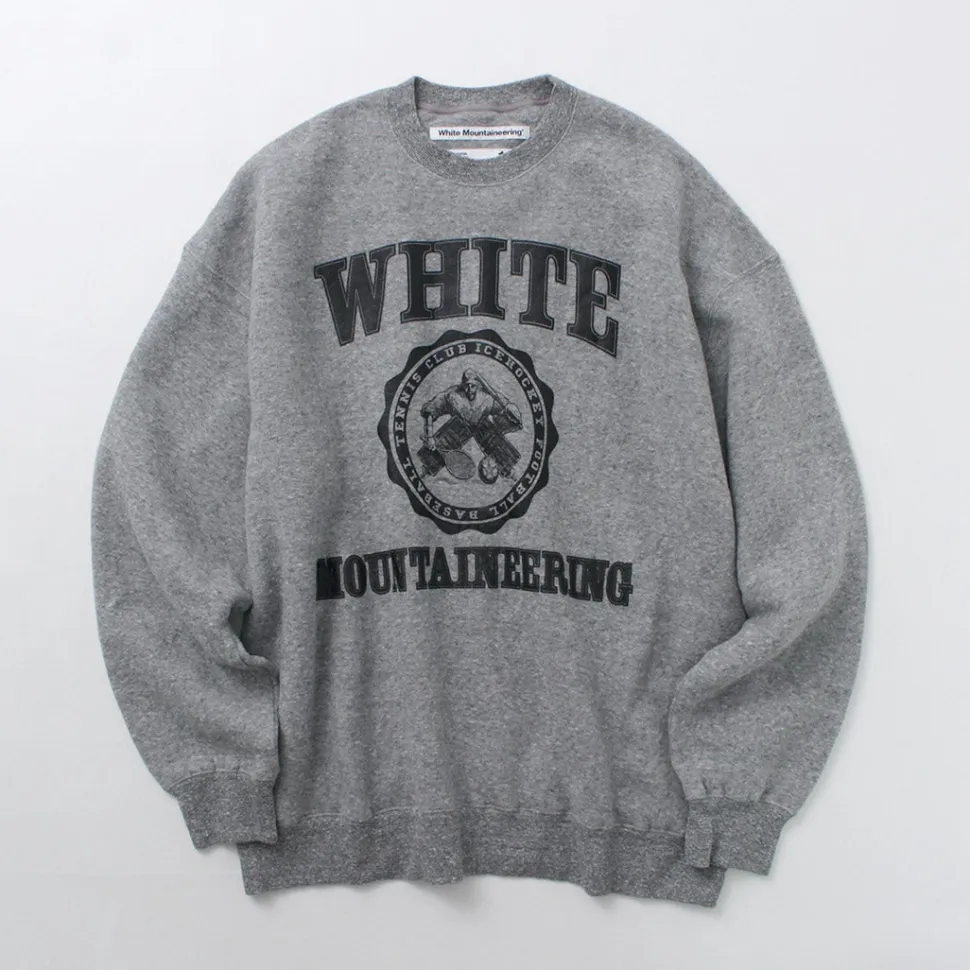 WHITE MOUNTAINEERING / College Logo Sweatshirt
