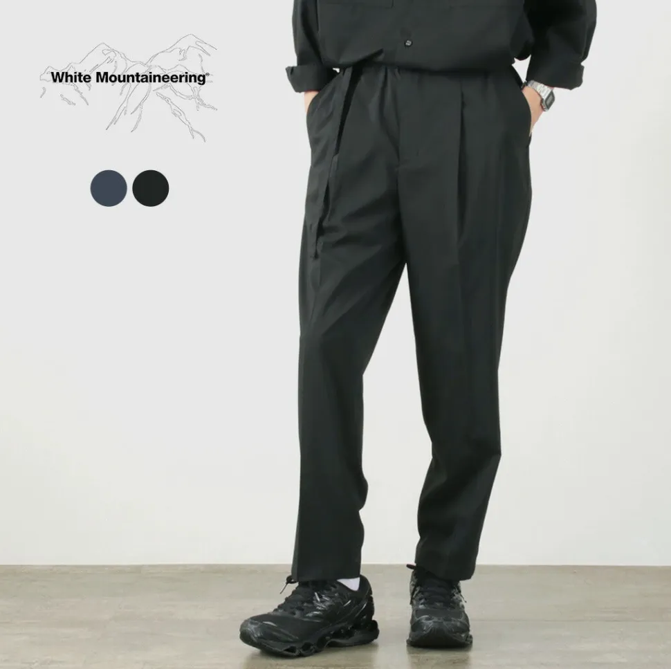WHITE MOUNTAINEERING / 1 Tuck Belted Pants