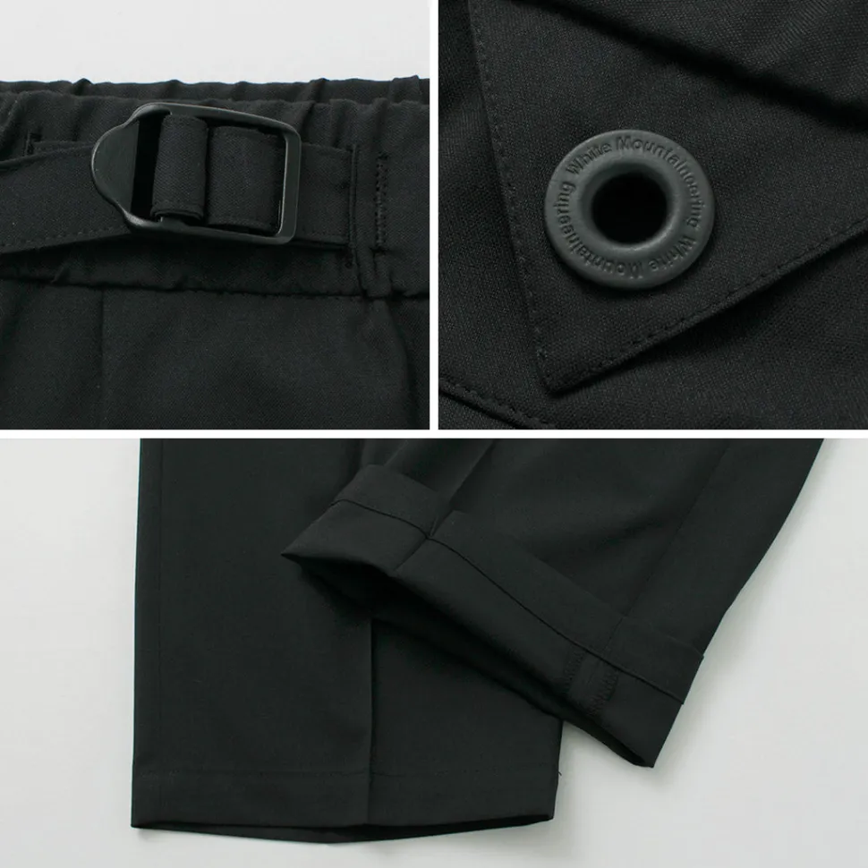 WHITE MOUNTAINEERING / 1 Tuck Belted Pants