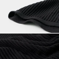 YONETOMI NEW BASIC / Cotton SUKASHI Knit Shirt