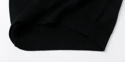 YONETOMI NEW BASIC / Rigid Cashmere Knit Pullover Garment Dyed