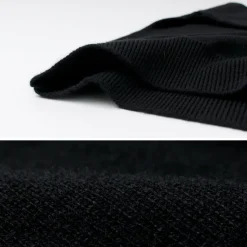 YONETOMI NEW BASIC / Rigid Cashmere Knit Pullover Garment Dyed