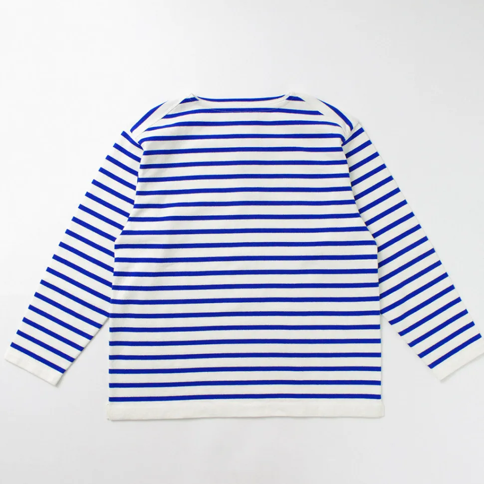 YONETOMI NEW BASIC / Wave Cotton Basque Knit Pullover