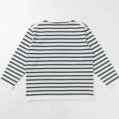 YONETOMI NEW BASIC / Wave Cotton Basque Knit Pullover