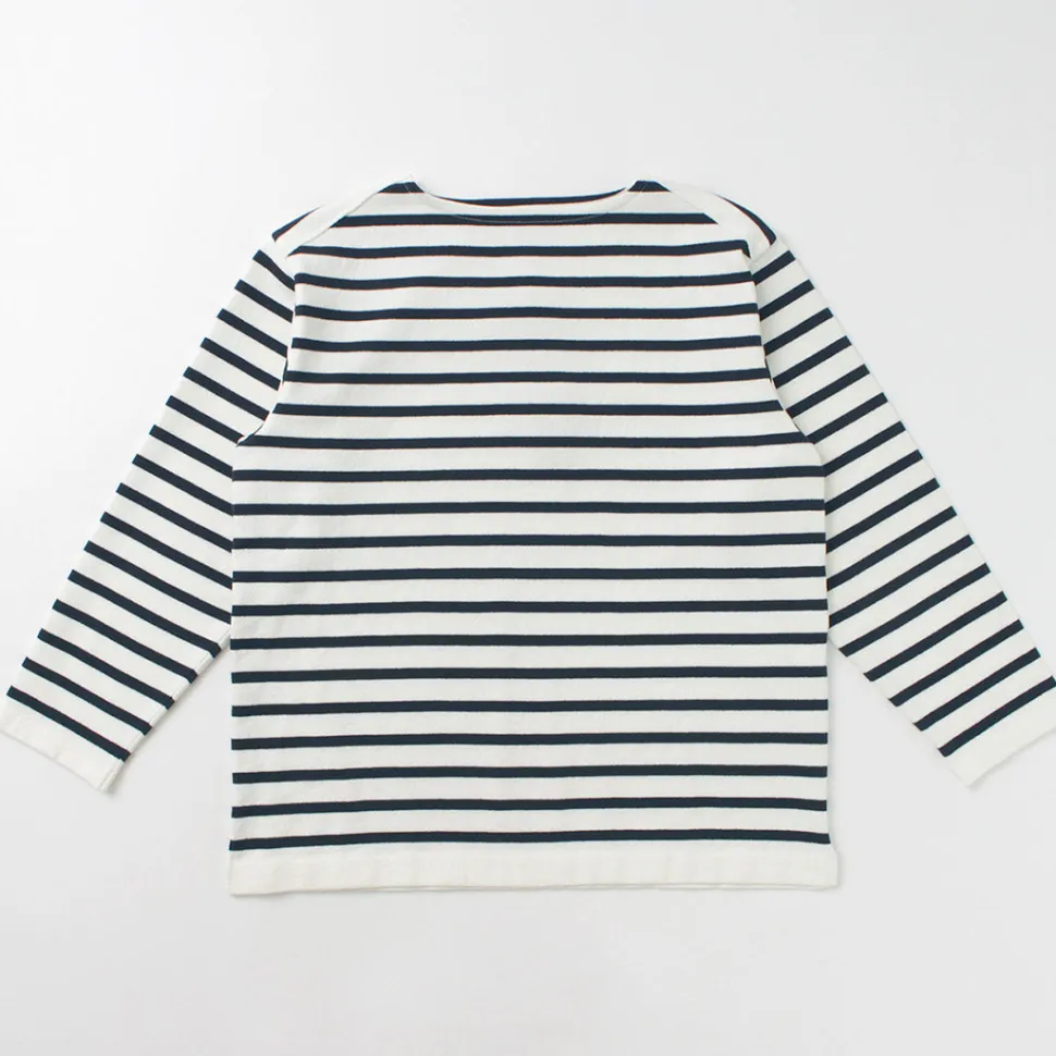 YONETOMI NEW BASIC / Wave Cotton Basque Knit Pullover